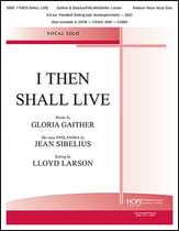 I Then Shall Live Vocal Solo & Collections sheet music cover